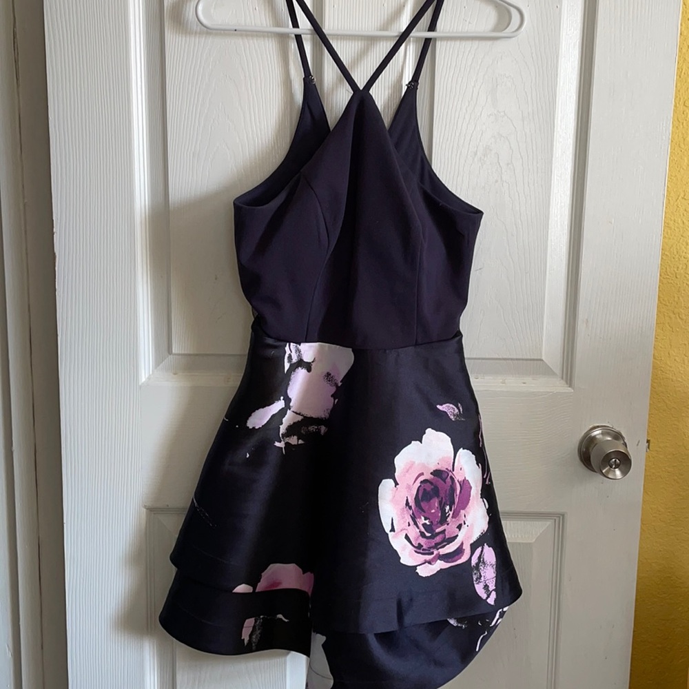 cute dark purple dress